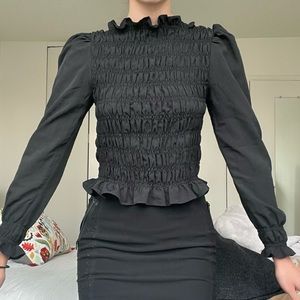 H&M Black Blouse